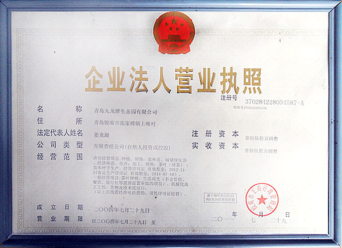 營業(yè)執(zhí)照