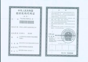 組織機(jī)構(gòu)代碼證